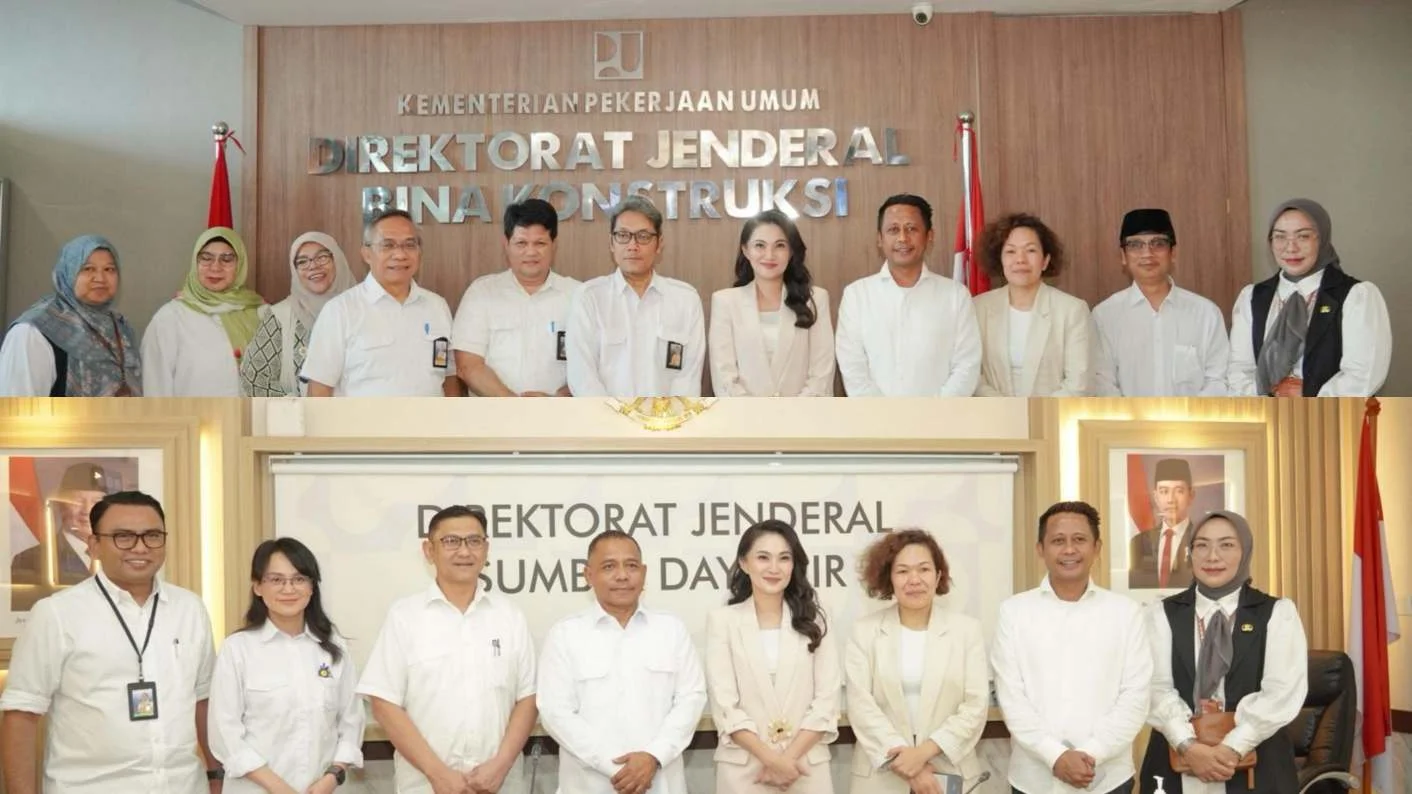 Infrastruktur Maluku Utara Dikebut, Gubernur Sherly Temui Empat Dirjen Kementerian PUPR